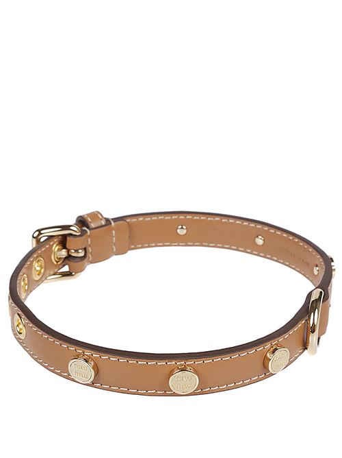 Collare per animali in pelle MIU MIU | 5YC0332E6YF098L